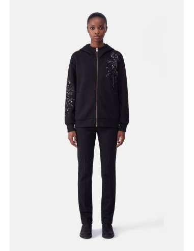 Oversized jasje met juwelenborduursel van Liu Jo