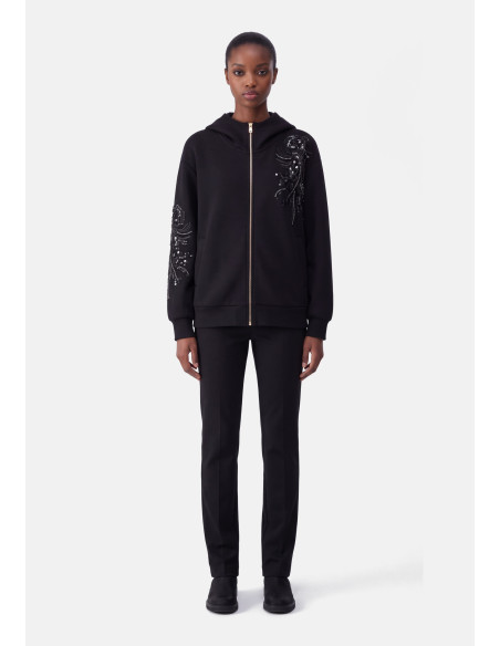 Oversized jasje met juwelenborduursel van Liu Jo