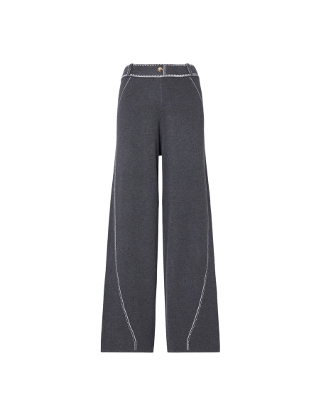 Pantalon Liu Jo avec surpiqûres contrastantes