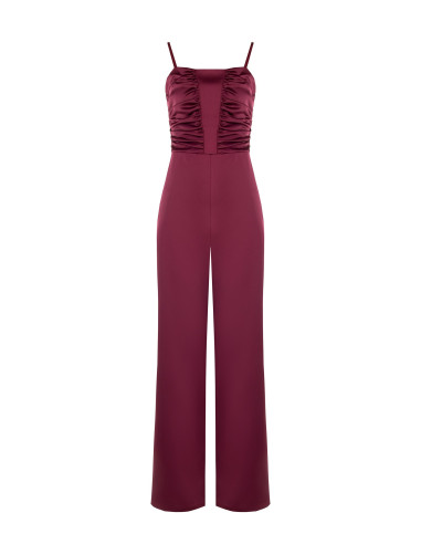 Combinaison intégrale en satin avec bustier froncé Rinascimento
