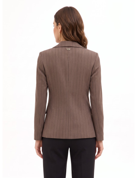 Veste blazer cintrée à rayures Rinascimento