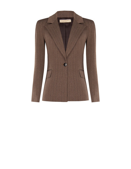 Veste blazer cintrée à rayures Rinascimento