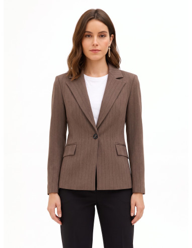 Veste blazer cintrée à rayures Rinascimento