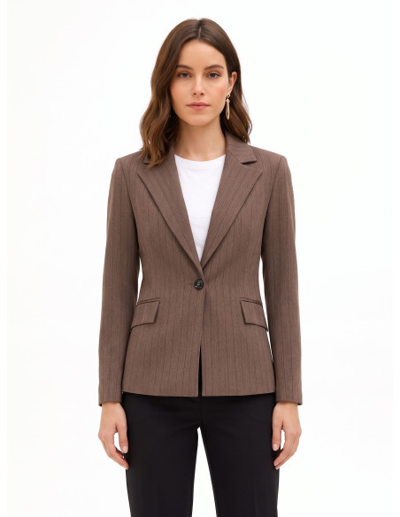 Veste blazer cintrée à rayures Rinascimento