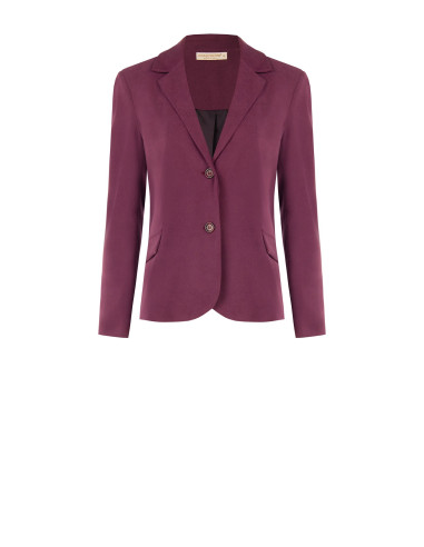 Veste blazer cintrée en velours Rinascimento
