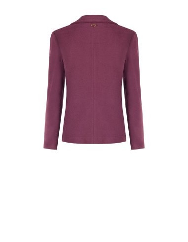 Getailleerde blazer van velours Rinascimento