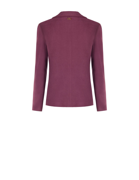 Getailleerde blazer van velours Rinascimento