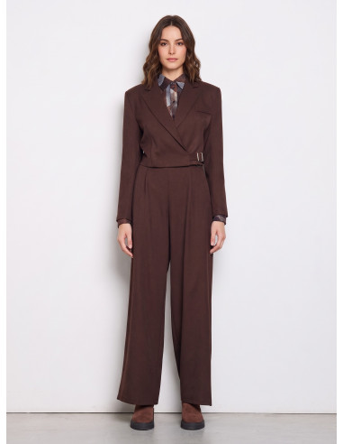 Veste blazer courte avec lanière Rinascimento