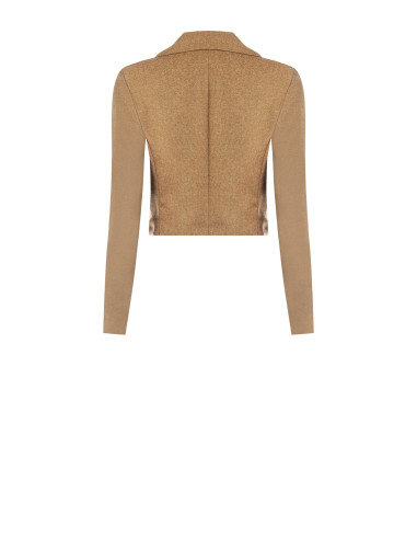 Korte blazer van een wolmix-twillstof Rinascimento