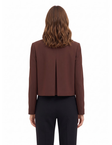 Manteau court avec poches et épaulettes Rinascimento