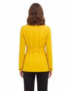 Veste blazer en polyviscose avec ceinture assortie Rinascimento 2