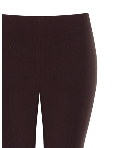 Pantalon cigarette en tissu technique avec boutons aux chevilles Rinascimento