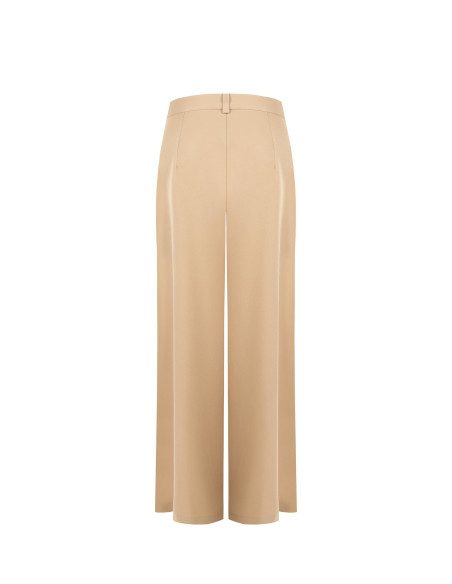 Pantalon palazzo en polyviscose avec ceinture à nouer intégrée Rinascimento
