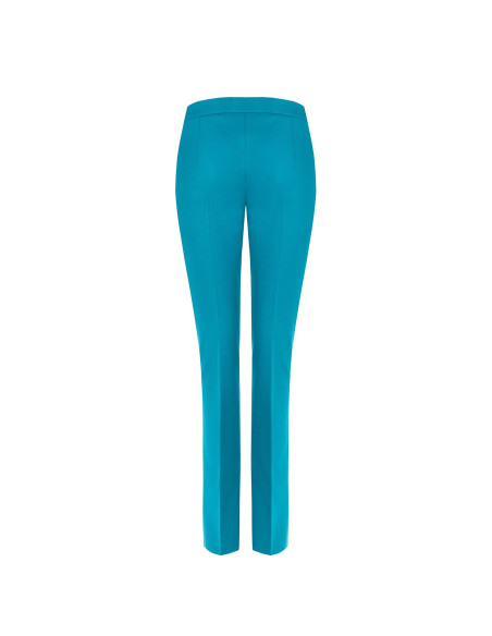 Pantalon évasé avec fentes en maille Milano Rinascimento