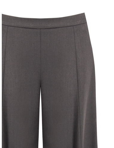 Pantalon palazzo extra-large en polyviscose Rinascimento