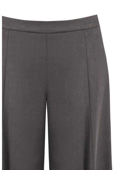 Pantalon palazzo extra-large en polyviscose Rinascimento