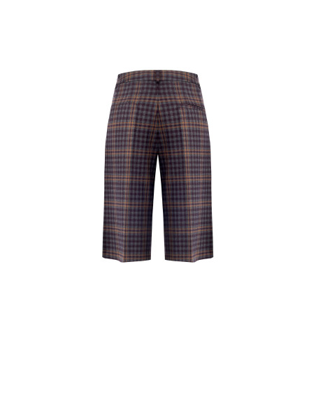 Bermuda tartan à double pli Rinascimento