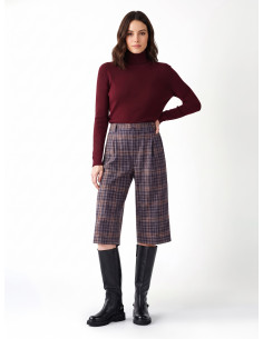 Bermuda tartan à double pli Rinascimento