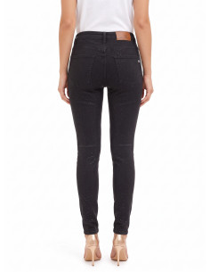 Jean skinny extensible recouvert de paillettes sur le devant Rinascimento 2