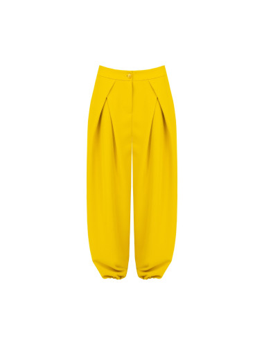 Pantalon balloon à plis croisés sur le devant Rinascimento