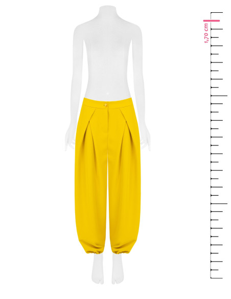 Pantalon balloon à plis croisés sur le devant Rinascimento