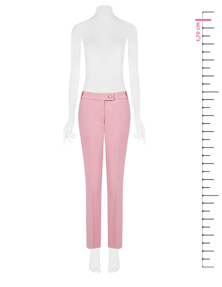 Pantalon droit en tissu technique avec poches Rinascimento