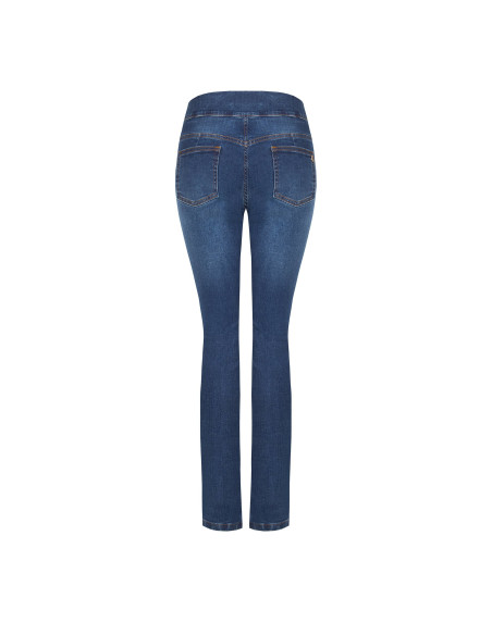 Jean skinny stretch avec petites fentes aux chevilles Rinascimento