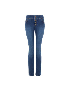 Jean skinny stretch avec petites fentes aux chevilles Rinascimento
