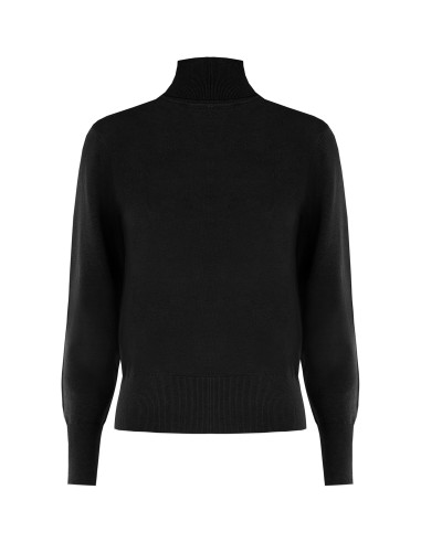 Pull à col roulé avec logo RR brodé Rinascimento