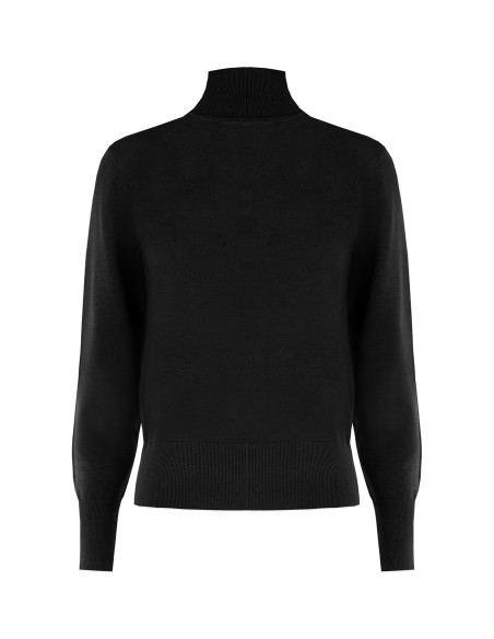 Pull à col roulé avec logo RR brodé Rinascimento