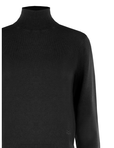 Pull à col roulé avec logo RR brodé Rinascimento