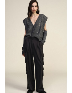 Pantaloni Sartoriali Con Tasche Applicate Laterali Dixie - Vestiti ...