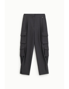 Pantaloni Sartoriali Con Tasche Applicate Laterali Dixie - Vestiti ... 2
