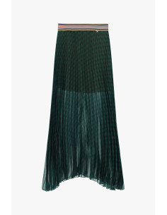 Jupe longue plissée avec ceinture rayée Dixie - Vestiti Firmati Lif... 2