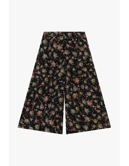 Pantalon Palazzo À Motif Floral, Taille Normale Dixie
