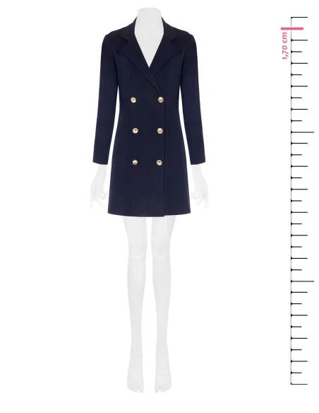 Jurk Rinascimento - Blauw