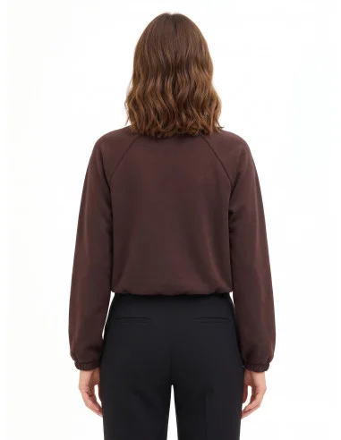 Sweater Rinascimento - Donkerbruin