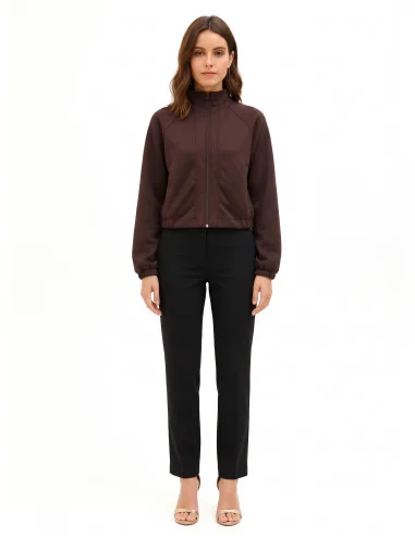 Sweat-shirt Rinascimento - Marron foncé