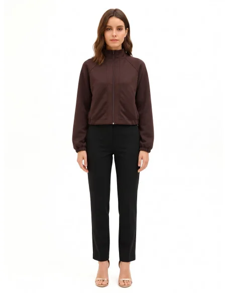 Sweat-shirt Rinascimento - Marron foncé