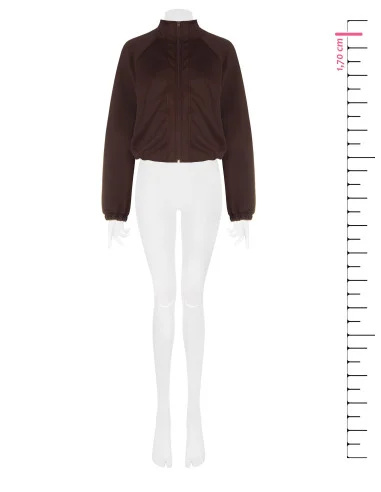 Sweat-shirt Rinascimento - Marron foncé