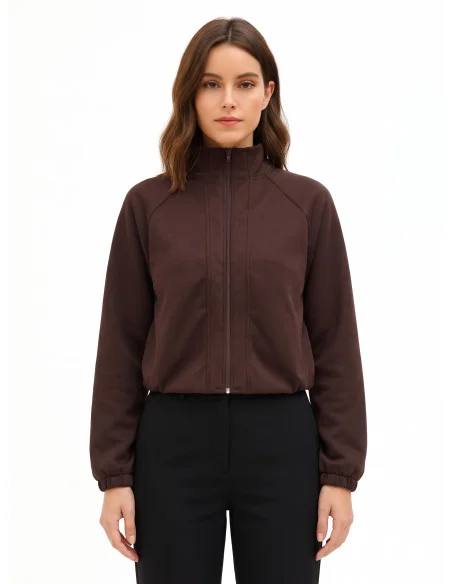 Sweat-shirt Rinascimento - Marron foncé