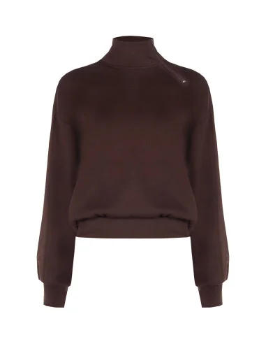 Sweat-shirt Rinascimento - Marron foncé