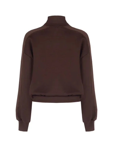 Sweat-shirt Rinascimento - Marron foncé