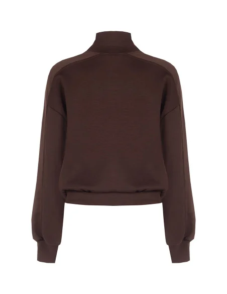 Sweat-shirt Rinascimento - Marron foncé