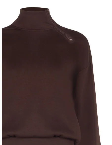 Sweat-shirt Rinascimento - Marron foncé