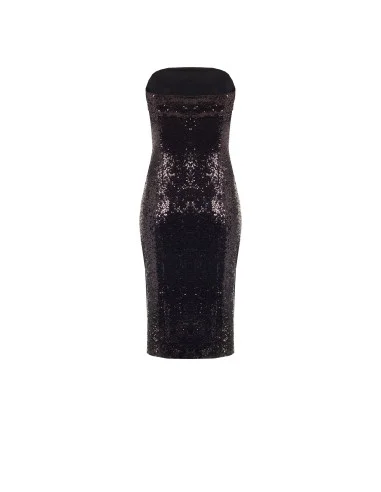 Robe fourreau recouverte de paillettes Rinascimento