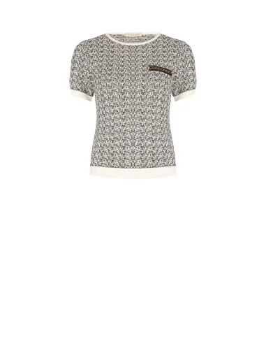 Pull en tweed avec lurex Rinascimento