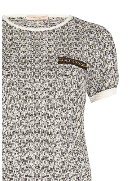 Tweedtrui met lurex Rinascimento