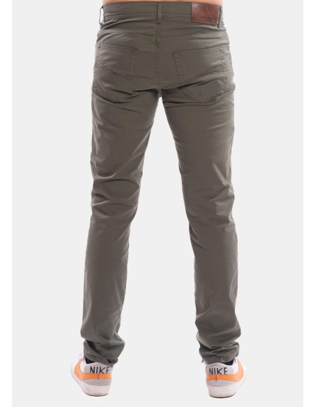 Pantalon uni à 5 poches Rodrigo