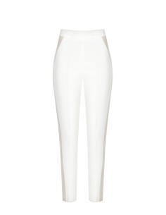 Pantalon droit avec bande contrastante Rinascimento